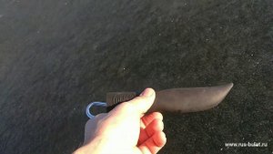 Нож "Финский охотничий номер 1". Бюджетный. Русский Булат