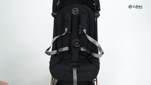 Cybex Coya - как пользоваться ремнями коляски
