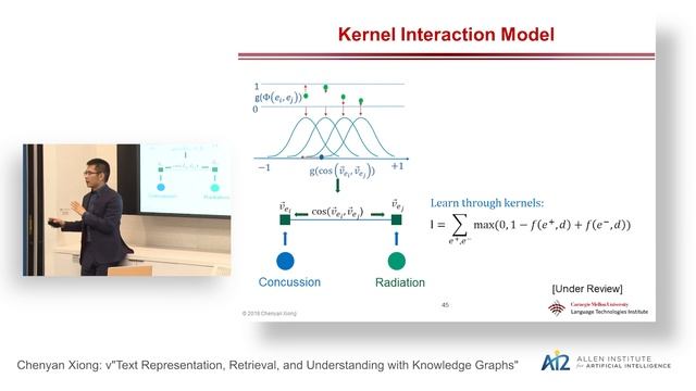 Chenyan Xiong: "Text Representation, Retrieval, and Understanding with Knowledge Graphs"