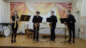 Квартет саксофонистов МОМК им.С.С.Прокофьева. Г.Форе - Павана