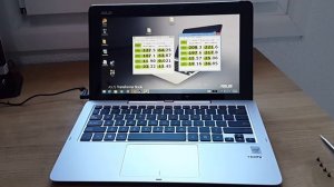 Asus T200TA 64GB 4GB ram, eMMC and SSD benchmark.