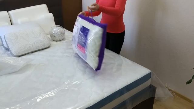 Анатомическая подушка для сна SleepMaker Jasmine Gel Classic смотреть онлайн