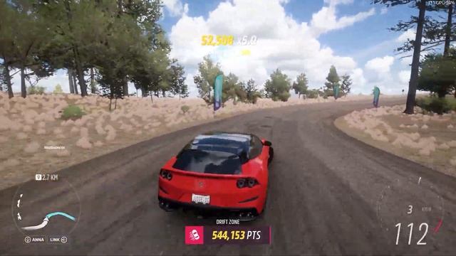 FERRARI GTC 4 LUSSO DRIFT ON MOUNTAINS ON FORZA HORIZON 5 смотреть онлайн