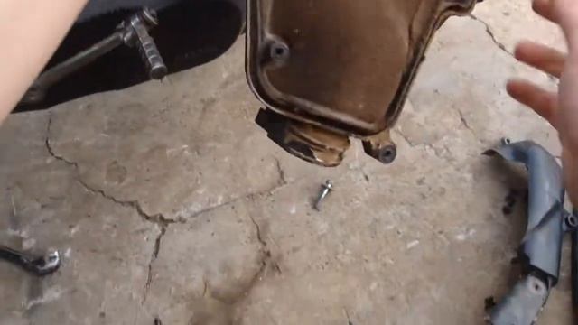 Разборка трансмиссии Honda dio 35 смотреть онлайн