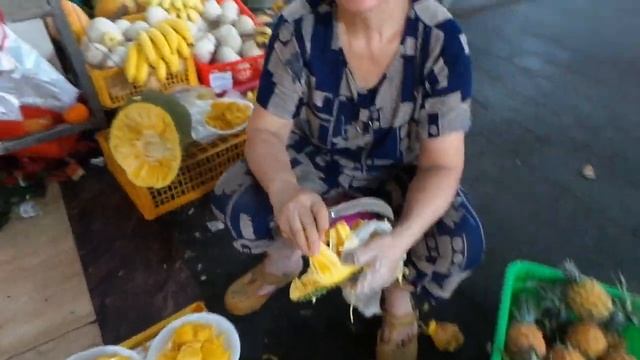 Фруктовый Фермерский рынок Санья Дадунхай Китай ВидеоЗапискиМихалыча