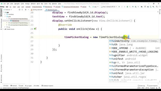 TimePicker Dialog In Android Studio(Class-35) || TimePickerDialog || App Development Bangla Tutoria смотреть онлайн