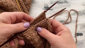Аккуратный шов при помощи крючка по открытым петлям!