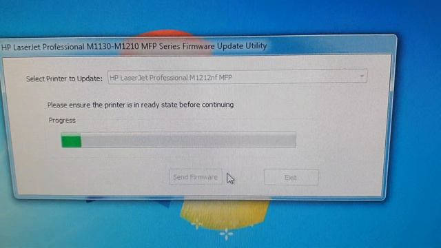 ошибка hp M1212, 1213,1217,1218,1219 no strings in ro