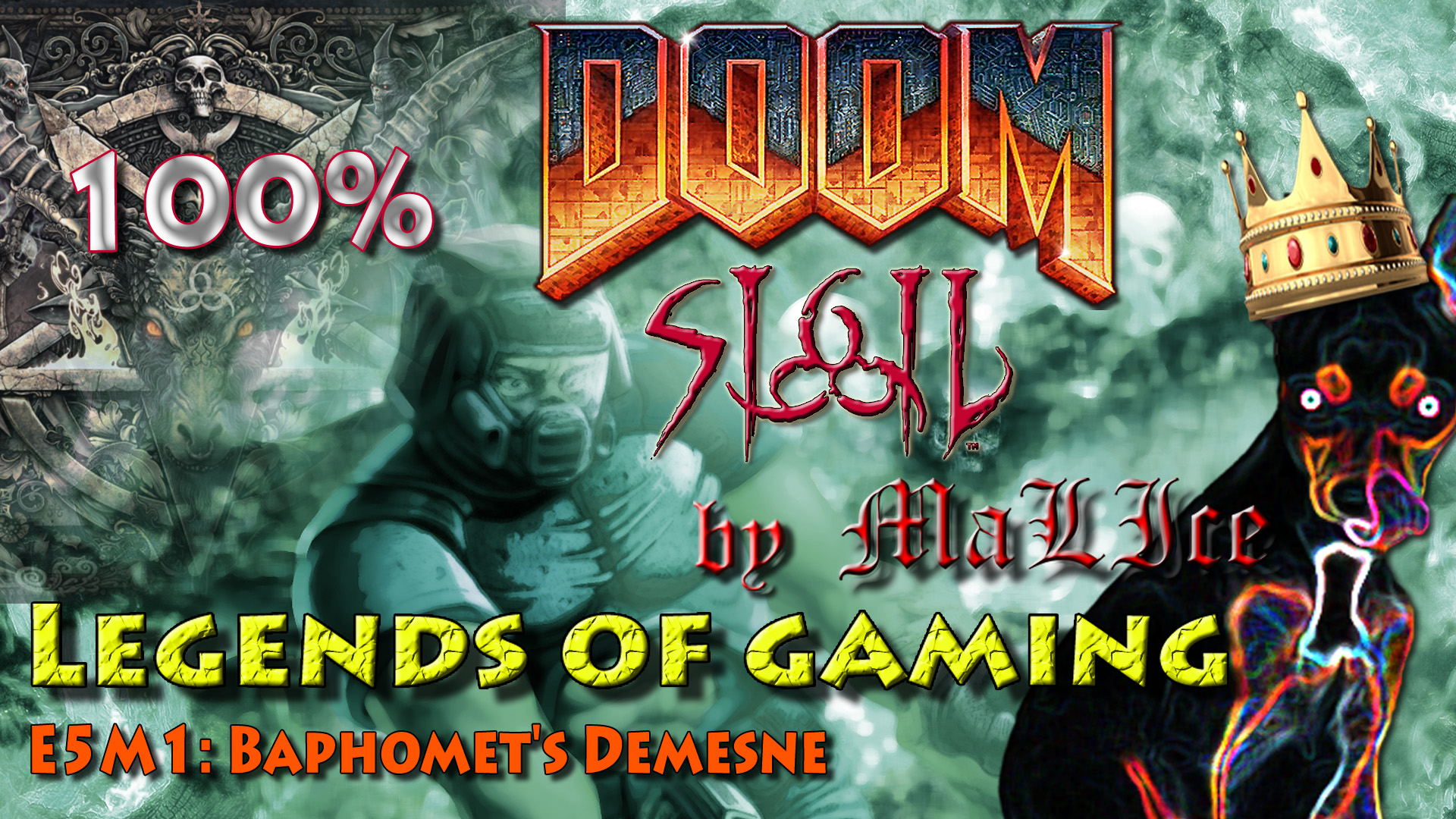 Doom Ultimate (100%) - E5M1: Baphomet's Demesne