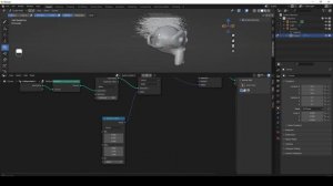 [Blender] геометрические ноды (geometry node) делаем волосы, мех