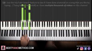 Geometry Dash 2.2 - Dash (Piano Tutorial Lesson)