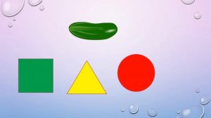 Геометрическая фигура Овал. (обучающее видео для детей)