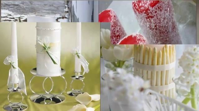 Свечи в декоре Красивые композиции из свечей для декора и украшения дома Идеи для творчества смотреть онлайн