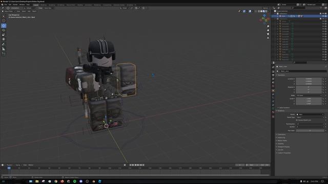 How to Import and Pose a Roblox Avatar in Blender смотреть онлайн