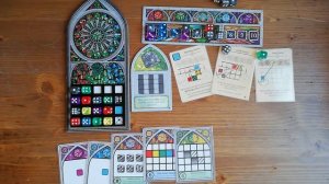 Настольная игра Саграда: Слава (соло-игра). Sagrada: Glory. Solo playthrough.