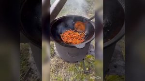 Плов с говядиной и рис басмати.