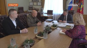В Брянске побывал с рабочим визитом первый замначальника штаба «Юнармии»