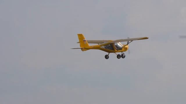Полет на Аэропракте А-22 с аэродрома Калачево