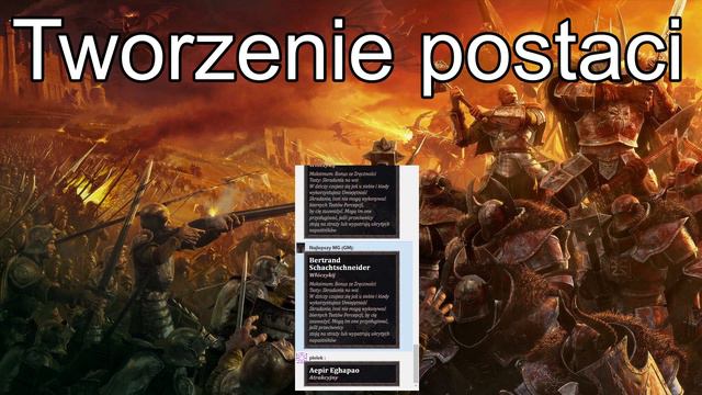 Tworzenie Postaci - Drużyna Łotrów | Warhammer Fantasy RPG 4ed PL #0 смотреть онлайн