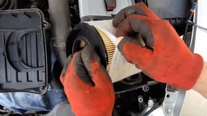 SKODA A5 Замена Воздушного Фильтра