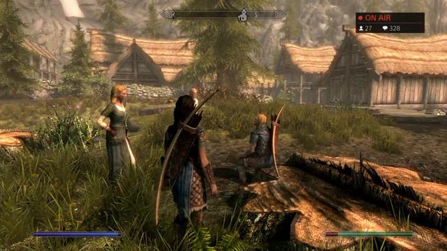 Skyrim SE Ps4 NEW Survival mode!! смотреть онлайн