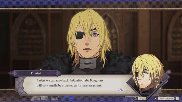 Fire Emblem Three Houses - Dimitri Paralogue (Intro Scene) смотреть онлайн