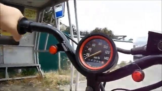 Минибайк с двигателем от мотоблока