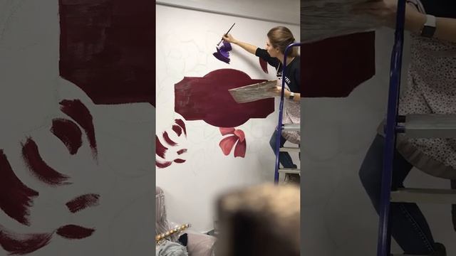 Роспись стен | Художник Ангелина Бринцева смотреть онлайн