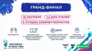 Гранд-финал МегаФон Кубок РФС по интерактивному футболу