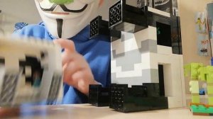 Обзор на набор лего майнкрафт дом панда