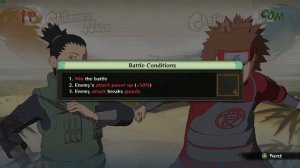 Naruto Shippuden: Ultimate Ninja Storm 4 Adventure Mode - Shikamaru's Tale DLC - We're Best Friends