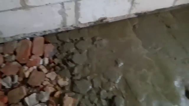 Черновая заливка пола в доме своими руками // жизнь в деревне смотреть онлайн