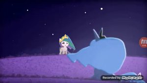 Смешные процесса луна и селестия
