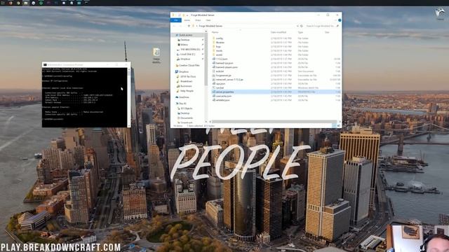 How To Make A Modded Server in Minecraft 1.13.2 (Make A 1.13.2 Forge Server!) смотреть онлайн