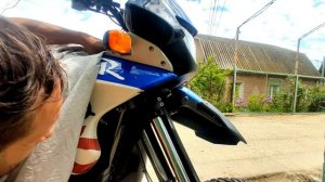 Обслуживание рулевой колонки на мотоцикле BMW F650GS