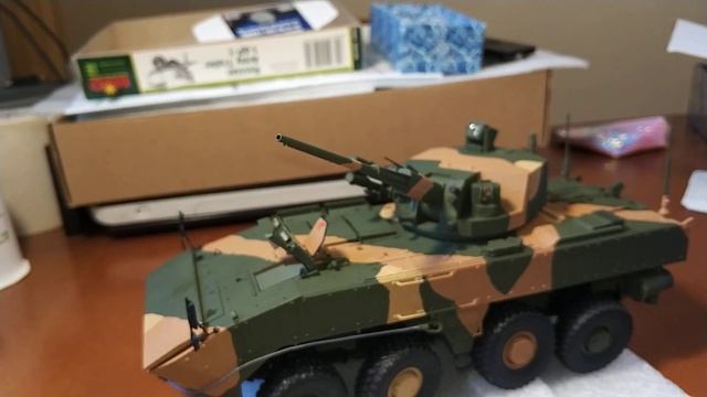 БМП "Бумеранг". Финиш + мелкие доработки модели компании Звезда 1:35. смотреть онлайн