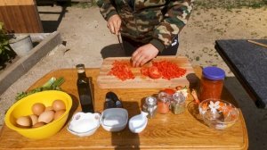 ШАКШУКА | ИЗРАИЛЬСКИЙ ЗАВТРАК | КАК ПРИГОТОВИТЬ ШАКШУКУ  |ШАКШУКА НА КОСТРЕ