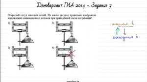 ГИА 2014 по физике. Задание 7 (демовариант) от bezbotvy