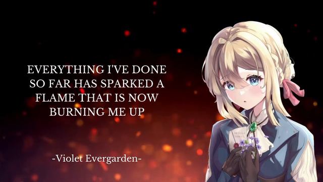 Loneliness And Saddest Violet Evergarden Quotes That Will Make You Treasure Your Life - With Voice смотреть онлайн