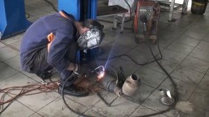 Удаление катализатора на Suzuki Grand Vitara. Удаление катализатора и ремонт.
