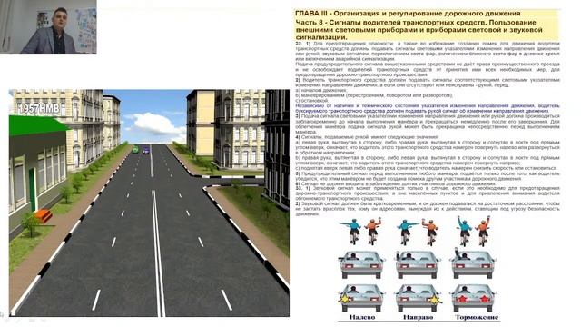 3 Глава. Сигналы водителей. Сигналы светофоров