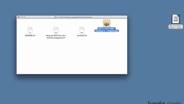 GIT - 5 - lynda установка git на mac смотреть онлайн