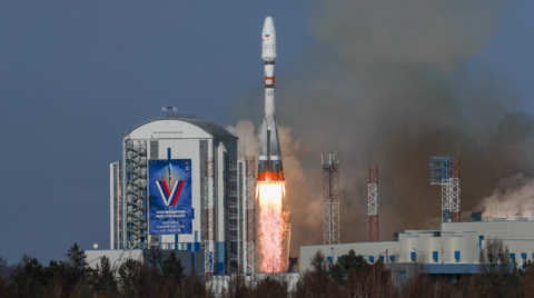 Историческое событие: Россия запустила в космос ракету с метео-спутником