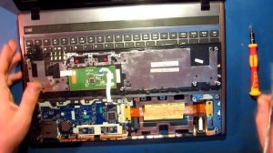 Разборка ноутбука ACER Aspire 5755.