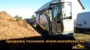 Миниэкскаватор Yanmar 4 тонны, отличное состояние / продажа