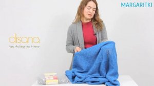 ?  Плед для Новорожденного Disana из Мериносовой Шерсти 100 х 80 см.