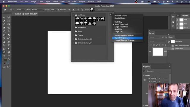 Import Custom Shapes Into Photoshop | How To | Load Add | Quick Presets | Graphicxtras смотреть онлайн