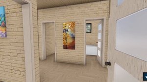 Проект одноэтажного каркасного дома до 100 м2.