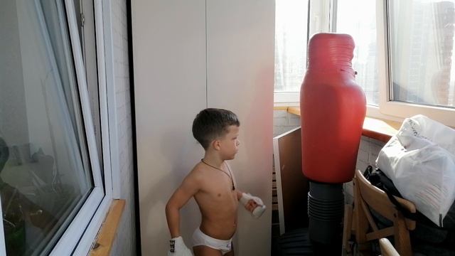 Тренировка по боксу в домашних условиях