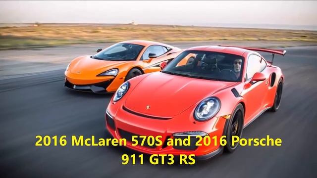 2016 McLaren 570S Vs. 2016 Porsche 911 GT3 RS - Compare Cars - Your Best Automotive Channel смотреть онлайн